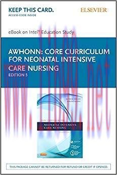 (PDF)Core Curriculum for Neonatal Intensive Care Nursing – E-Book (Core Curriculum for Neonatal...