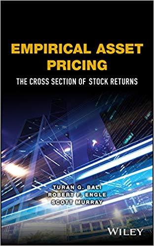 (PDF)Empirical Asset Pricing The Cross Section of Stock Returns (Wiley Series in Probability an...