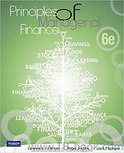 (PDF)Principles of Managerial Finance 6th Australia Edition by Roger Gitman LawrenceJuchau