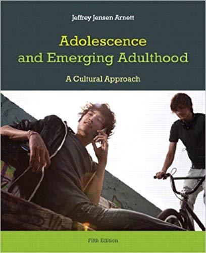 (PDF)Adolescence and Emerging Adulthood 5th Edition