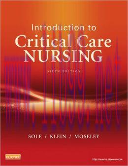 [AME]Introduction to Critical Care Nursing, 6th Edition