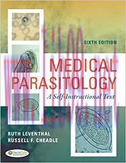 (PDF)Medical Parasitology A Self-Instructional Text 6th Edition