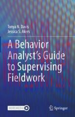 [PDF] A Behavior Analyst&rsquo;s Guide to Supervising Fieldwork