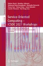 [PDF]Service-Oriented Computing &ndash; ICSOC 2021 Workshops: AIOps, STRAPS, AI-PA and Satellite Even...