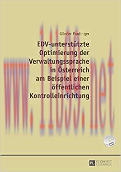 (PDF)EDV-unterstuetzte Optimierung der Verwaltungssprache in Oesterreich am Beispiel einer eine...