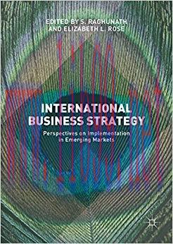 (PDF)International Business Strategy: Perspectives on Implementation in Emerging Markets 1st ed...