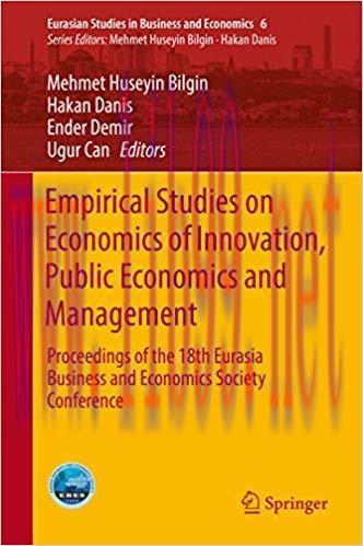 (PDF)Empirical Studies on Economics of Innovation, Public Economics and Management: Proceedings...