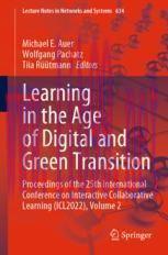 [PDF]Learning in the Age of Digital and Green Transition: Proceedings of the 25th International...