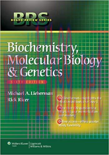 (PDF)BRS Biochemistry, Molecular Biology, and Genetics (Board Review Series) Sixth Edition