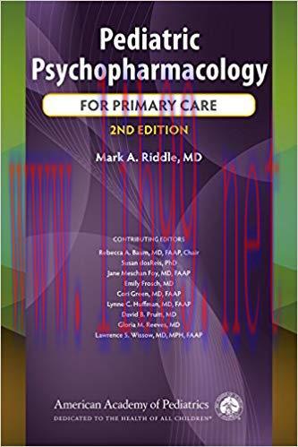 [PDF]Pediatric Psychopharmacology for Primary Care Second Edition