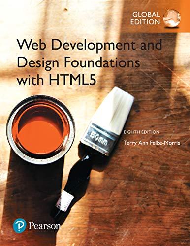 (Test Bank)Web Development and Design Foundations with HTML5,8th Global Edition.zip