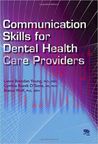 [PDF]Communication Skills for Dental Health Care Providers