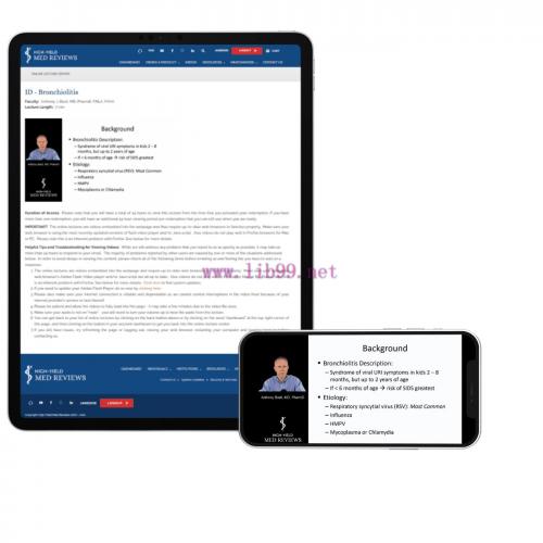 [AME]Infectious Disease Review Course 2023 - High-Yield Med Reviews (Videos + Ebook)