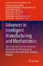 [PDF]Advances in Intelligent Manufacturing and Mechatronics: Selected Articles from_ the Innova...
