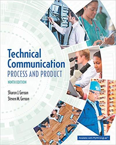 (PDF)Technical Communication Process and Product 9th Edition
