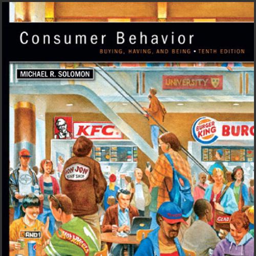 (Test Bank)Consumer Behavior 10th Edition by Michael R. Solomon.zip