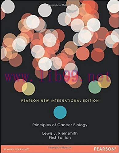 [PDF]Principles of Cancer Biology Pearson New International Edition