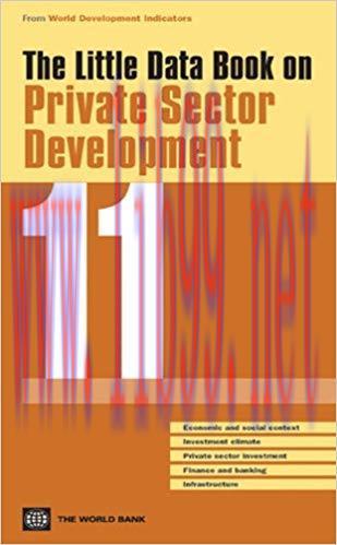 (PDF)The Little Data Book on Private Sector Development 2011 (World Development Indicators)