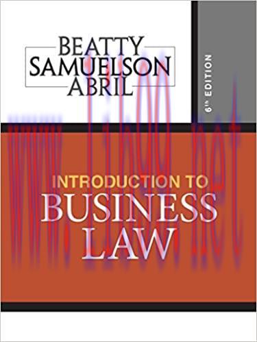 (PDF)Introduction to Business Law
