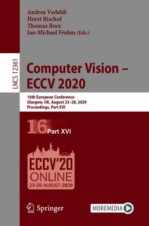 Computer Vision &ndash; ECCV 2020