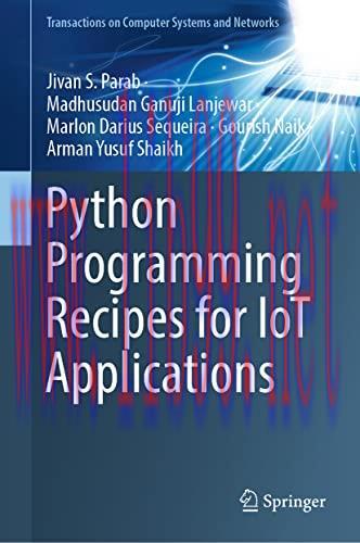 [FOX-Ebook]Python Programming Recipes for IoT Applications