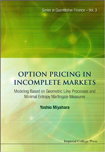 (PDF)Option Pricing in Incomplete MarketsModeling Based on Geometric Lévy Processes and Minimal...