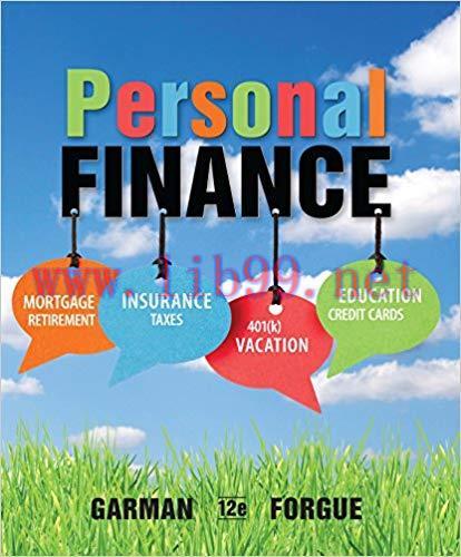 (PDF)Personal Finance 12th Edition