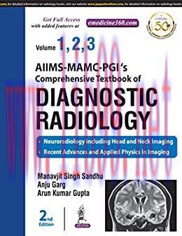 [AME]AIIMS-MAMC-PGI's Comprehensive Textbook Of Diagnostic Radiology (3Vols), 2nd Edition (Orig...