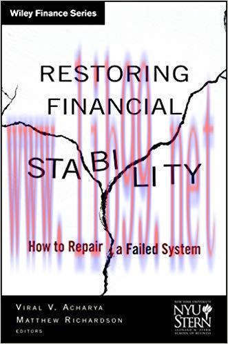 (PDF)Restoring Financial Stability: How to Repair a Failed System (Wiley Finance Book 542) 1st ...
