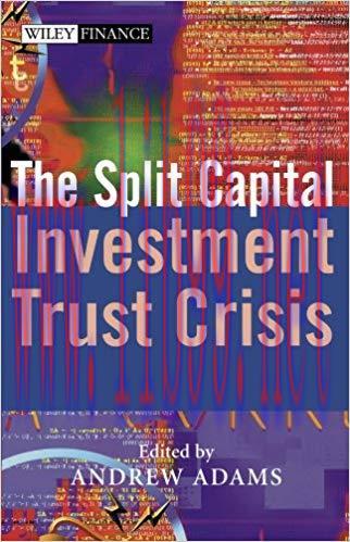 (PDF)The Split Capital Investment Trust Crisis (The Wiley Finance Series Book 485) 1st Edition