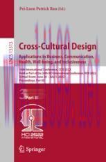 [PDF]Cross-Cultural Design. Applications in Business, Communication, Health, Well-being, and In...