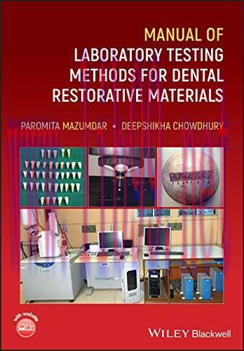 [AME]Manual of Laboratory Testing Methods for Dental Restorative Materials (Original PDF)