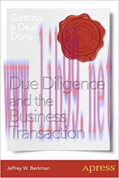 (PDF)Due Diligence and the Business Transaction: Getting a Deal Done 1st ed. Edition