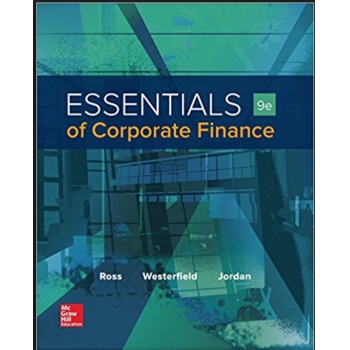 （textbook）Essentials of Corporate Finance 9e