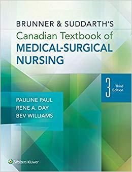 (PDF)Brunner & Suddarth&rsquo;s Canadian Textbook of Medical-Surgical Nursing 3rd Edition