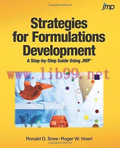 [FOX-Ebook]Strategies for Formulations Development: A Step-by-Step Guide Using JMP