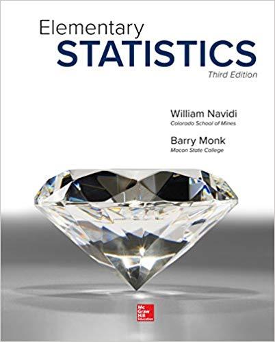 Elementary Statistics 3rd Edition by William Navidi
