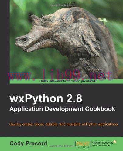 [FOX-Ebook]wxPython 2.8 Application Development Cookbook