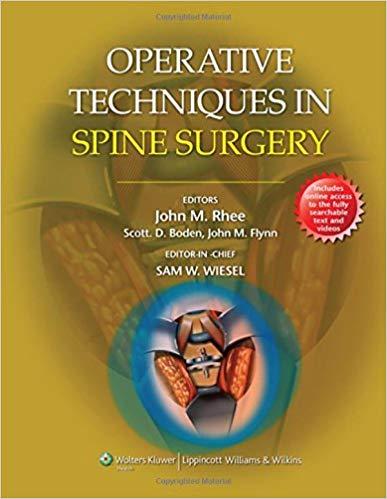 Operative Techniques in Spine Surgery+CHM版