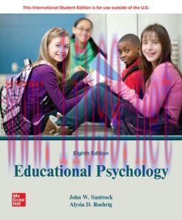 [PDF]ISE Ebook Educational Psychology 8th Edition [John W. Santrock]