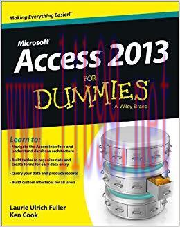 Access 2013 For Dummies 1st Edition