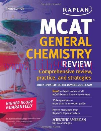 [AME]Kaplan MCAT General Chemistry Review 3rd (Original PDF)