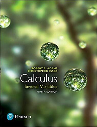 (Solution Manual)Calculus Several Variables 9th Edition by Robert A. Adams.zip