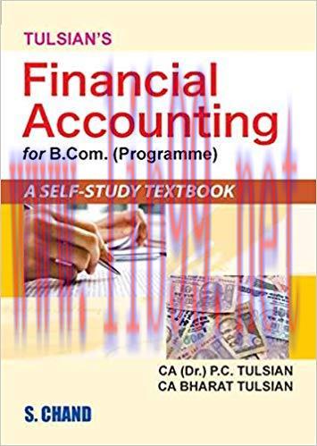 (PDF)Financial Accounting for B.Com. (Programme)