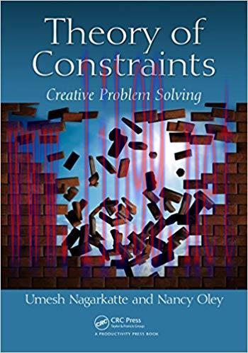 (PDF)Theory of Constraints: Creative Problem Solving 1st Edition