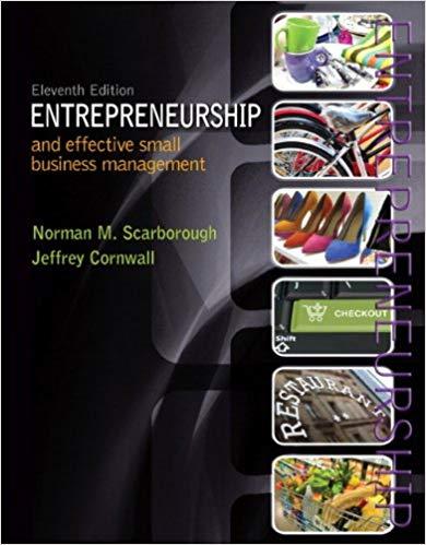 (Test Bank)Entrepreneurship and Effective Small Business Management,11th Edition.zip