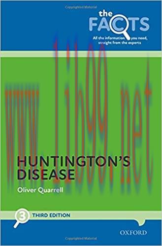 [AME]Huntington's Disease (The Facts Series), 3rd Edition (Original PDF)