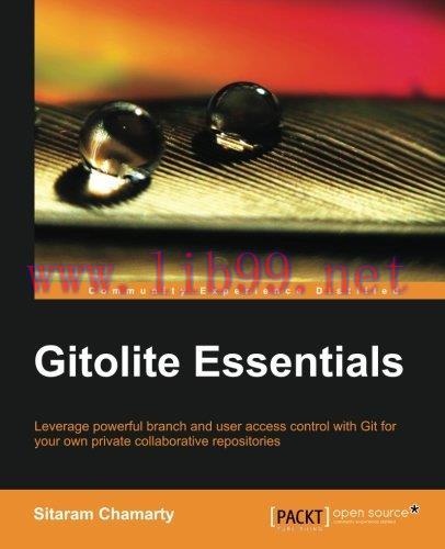 [FOX-Ebook]Gitolite Essentials