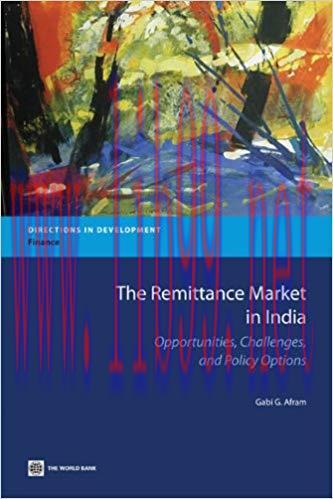 (PDF)The Remittance Market in India (Directions in Development)