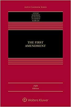 (PDF)The First Amendment (Aspen Casebook Series)
